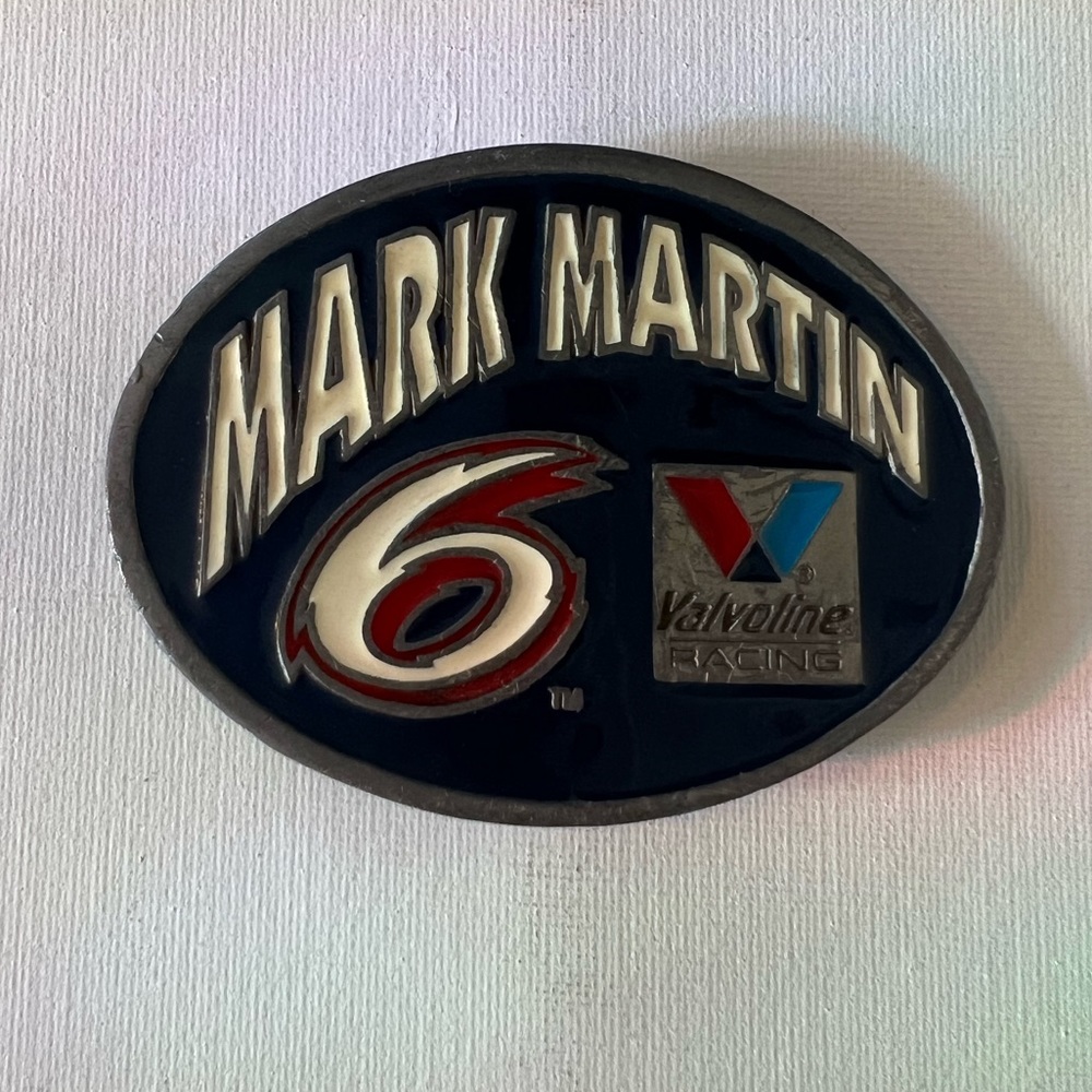 Mark Martin belt buckle